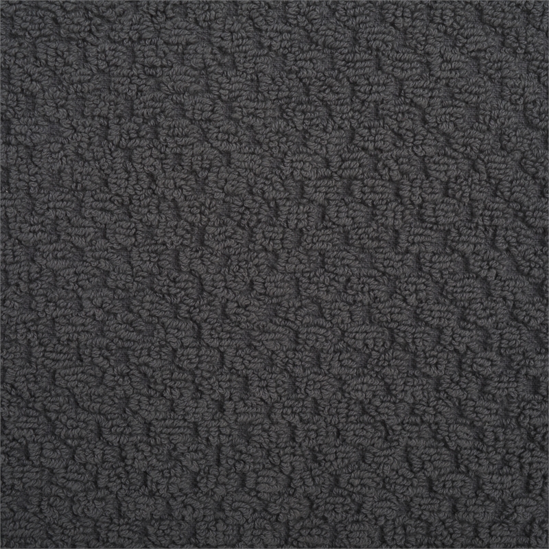 Safavieh Chelsea  8 Pc Cotton Towel Bundle in Dark Gray