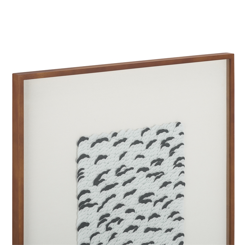 Safavieh Wood Framed Wall Art in Brown