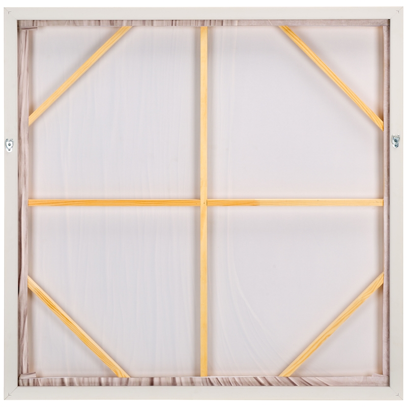 Safavieh Iron It OutWood and Iron Framed Mixed Media Art in Off White