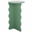 Safavieh Lilith Wavy Wood Accent Table in Sage