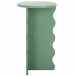 Safavieh Lilith Wavy Wood Accent Table in Sage