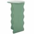 Safavieh Lilith Wavy Wood Accent Table in Sage