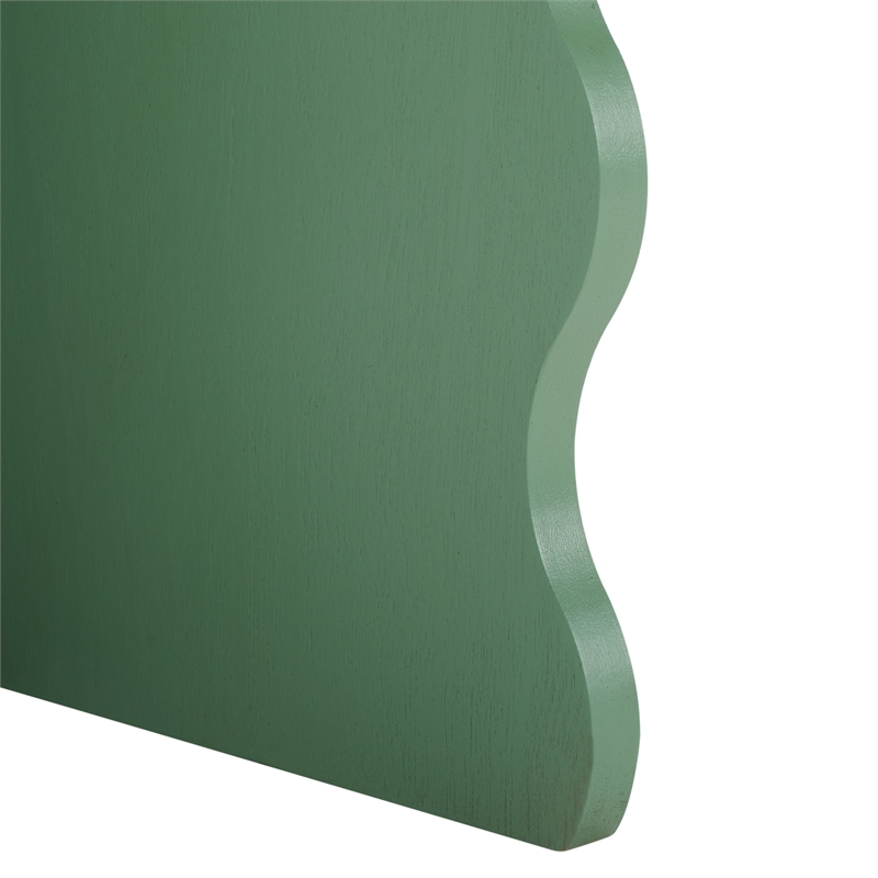 Safavieh Lilith Wavy Wood Accent Table in Sage