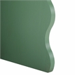 Safavieh Lilith Wavy Wood Accent Table in Sage