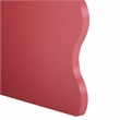 Safavieh Lilith Wavy Wood Accent Table in Rose