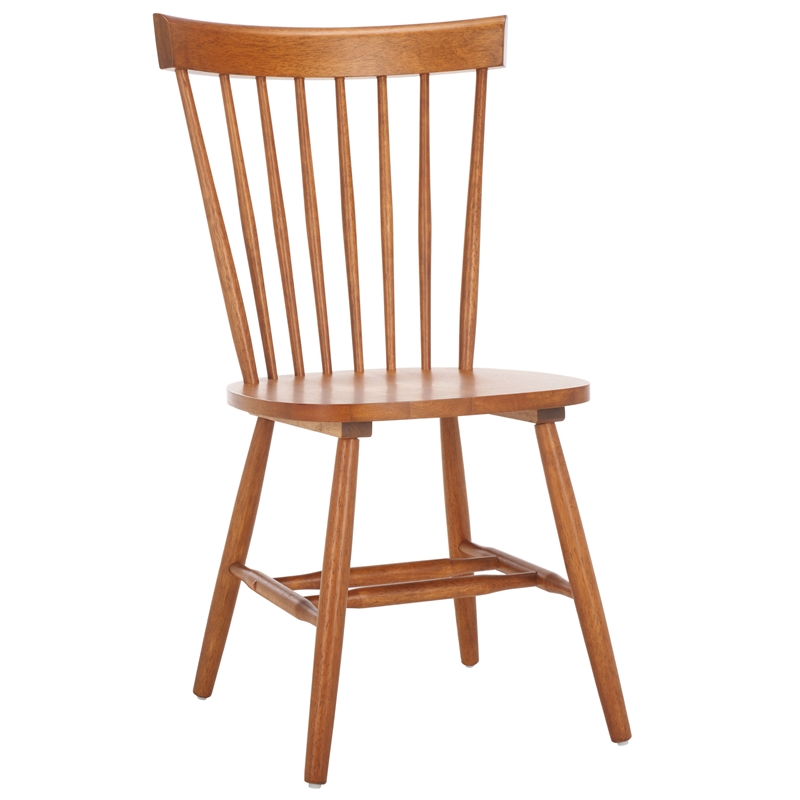 Safavieh Parker Wood Spindle Dining Chair (Set Of 2) in Walnut