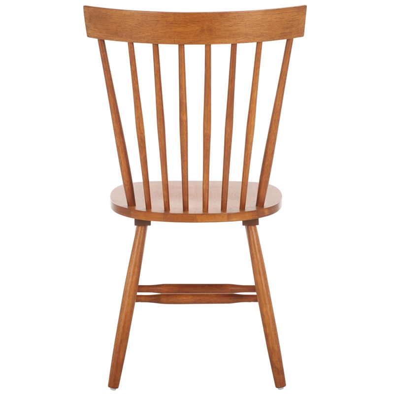 Safavieh Parker Wood Spindle Dining Chair (Set Of 2) in Walnut