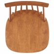 Safavieh Burris Wood Side Chair in Brown