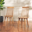 Safavieh Burris Wood Side Chair in Brown
