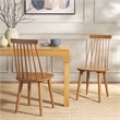 Safavieh Burris Wood Side Chair in Brown