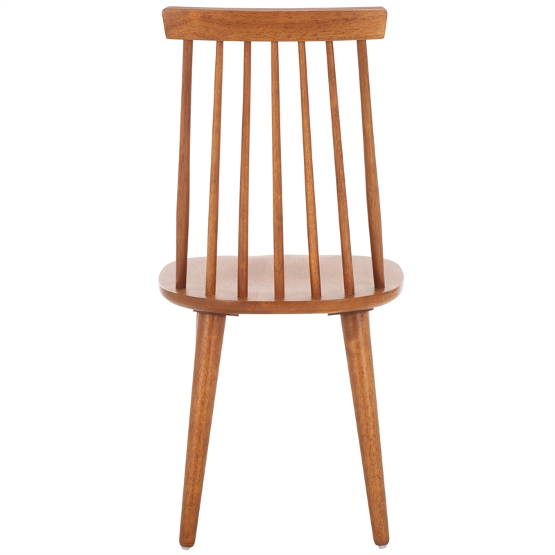 Safavieh Burris Wood Side Chair in Brown