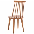 Safavieh Burris Wood Side Chair in Brown
