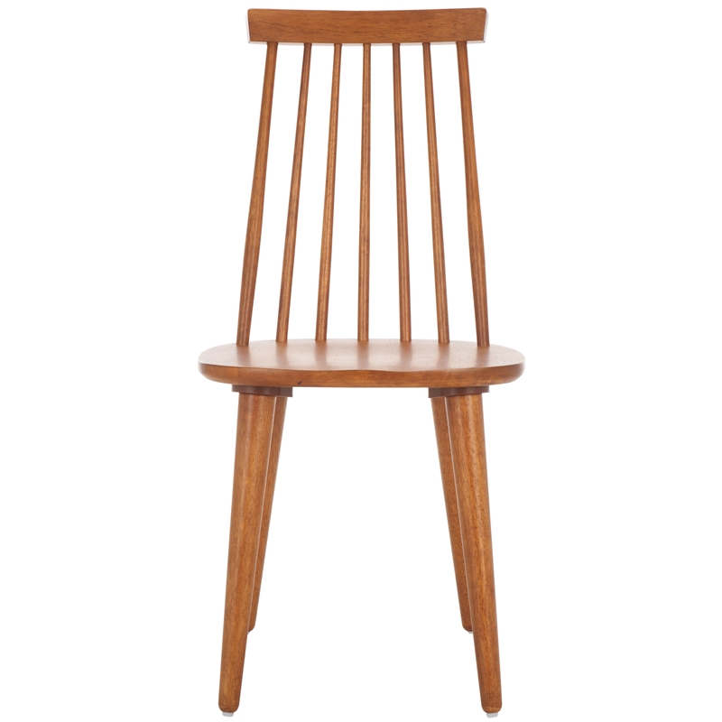 Safavieh Burris Wood Side Chair in Brown