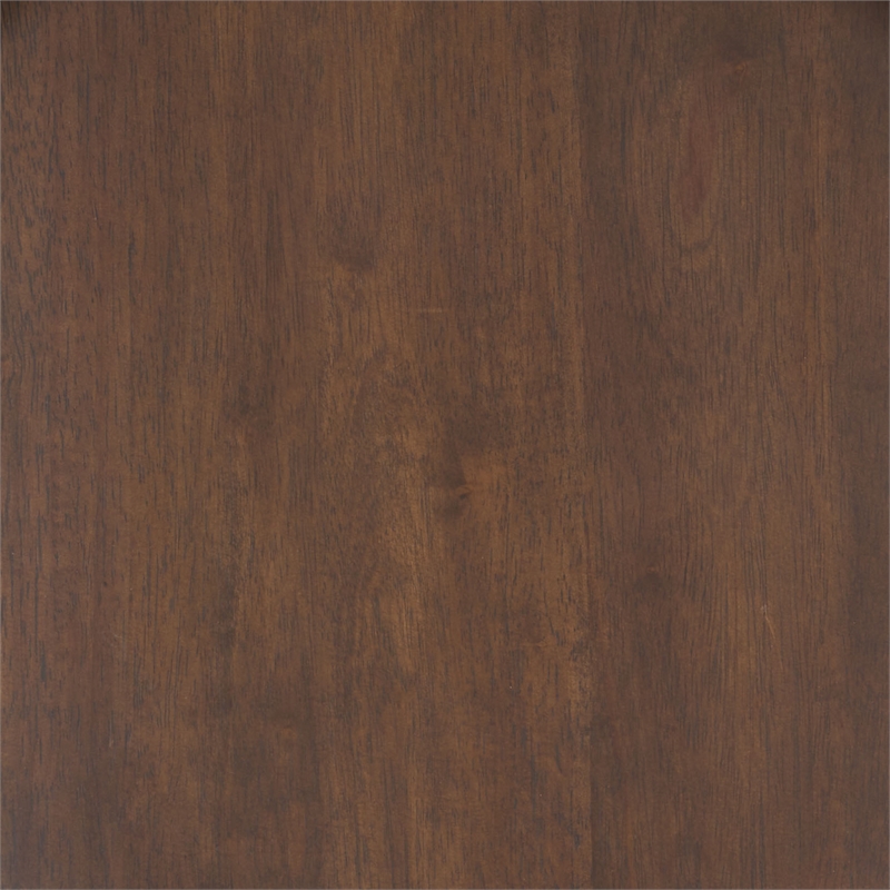 Safavieh Burris Wood Side Chair in Dark Walnut