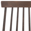 Safavieh Burris Wood Side Chair in Dark Walnut