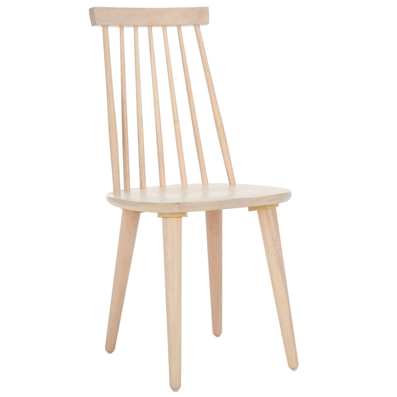 Safavieh Burris Wood Side Chair in White