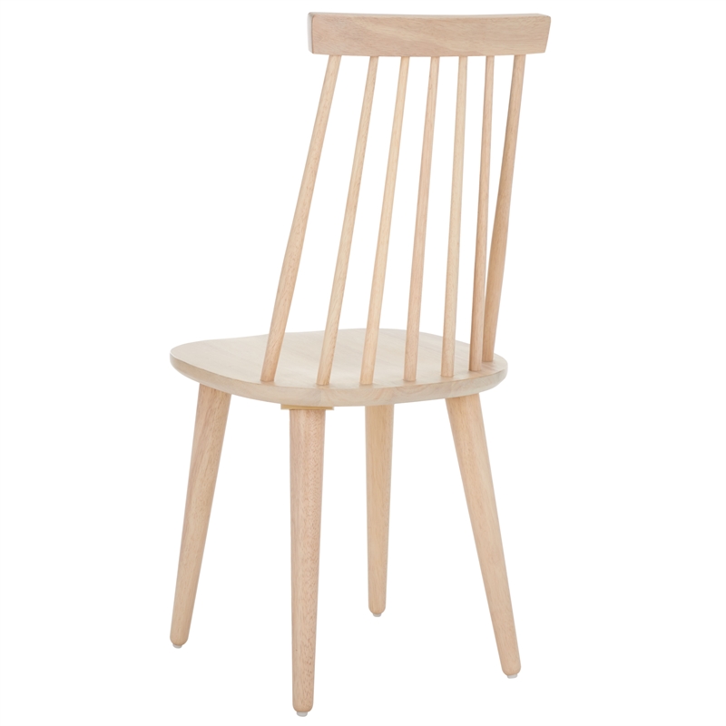 Safavieh Burris Wood Side Chair in White