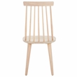 Safavieh Burris Wood Side Chair in White