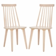 Safavieh Burris Wood Side Chair in White