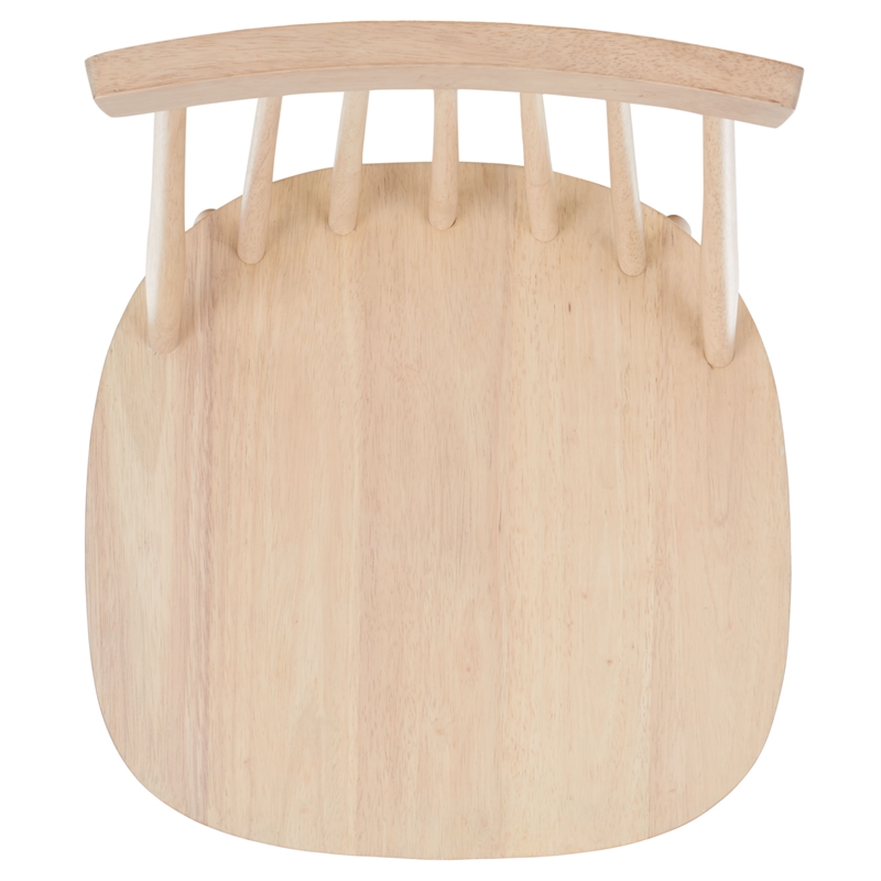 Safavieh Burris Wood Side Chair in White