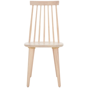 Safavieh Burris Wood Side Chair in White