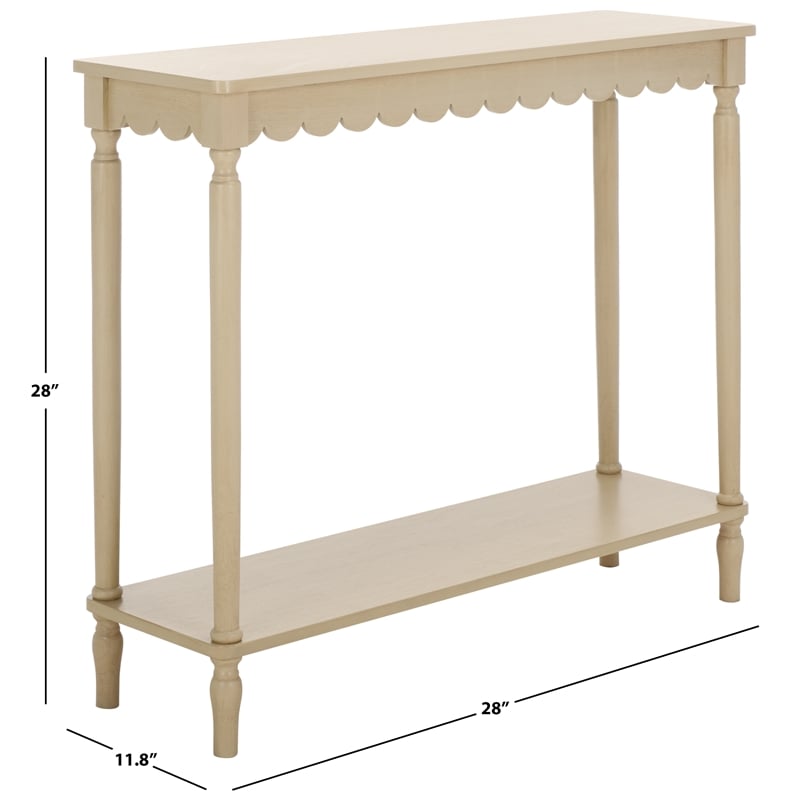 Safavieh Haven Wood Console in Natural