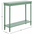 Safavieh Haven Wood Console in Sage