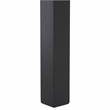 Safavieh Lilith Wavy Wood Console in Matte Black