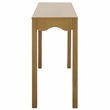 Safavieh Lilith Wavy Wood Console in Brown