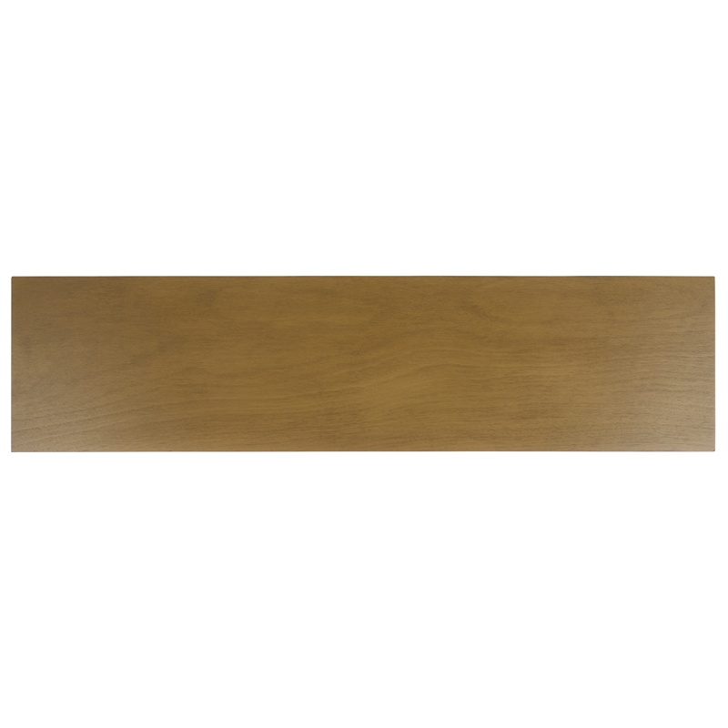 Safavieh Lilith Wavy Wood Console in Brown