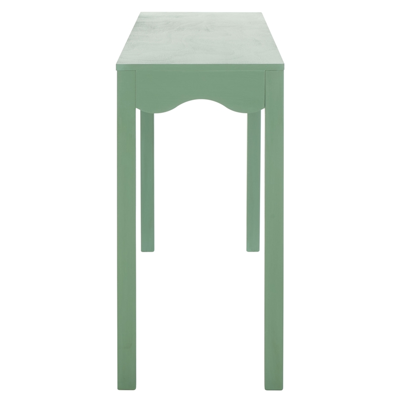 Safavieh Lilith Wavy Wood Console in Sage