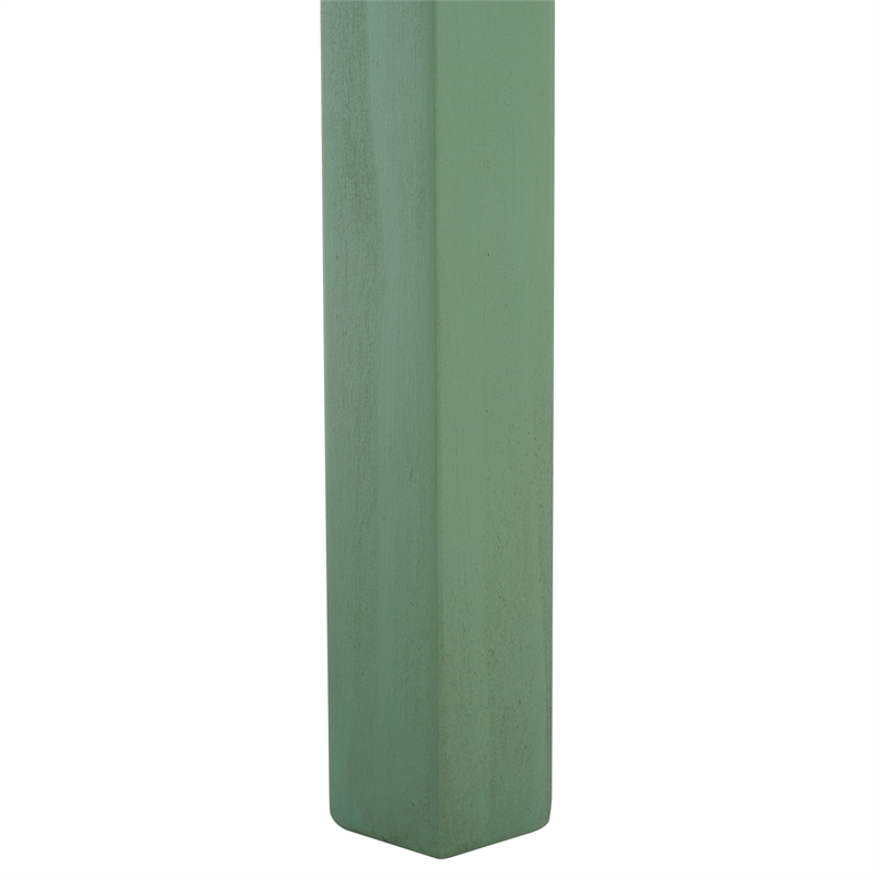 Safavieh Lilith Wavy Wood Console in Sage