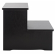 Safavieh Haven Wood 2 Step Stool  in Matte Black