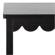 Safavieh Haven Wood 2 Step Stool  in Matte Black
