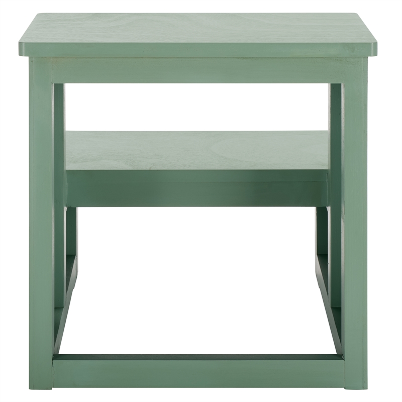 Safavieh Haven Wood 2 Step Stool  in Sage