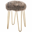 Safavieh Caspian Wood Foot Stool in Gray