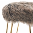 Safavieh Caspian Wood Foot Stool in Gray