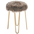Safavieh Caspian Wood Foot Stool in Gray