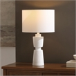 Safavieh Nici Resin Table Lamp in White