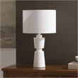 Safavieh Nici Resin Table Lamp in White