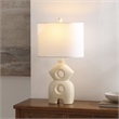 Safavieh Era Resin Table Lamp in Cream