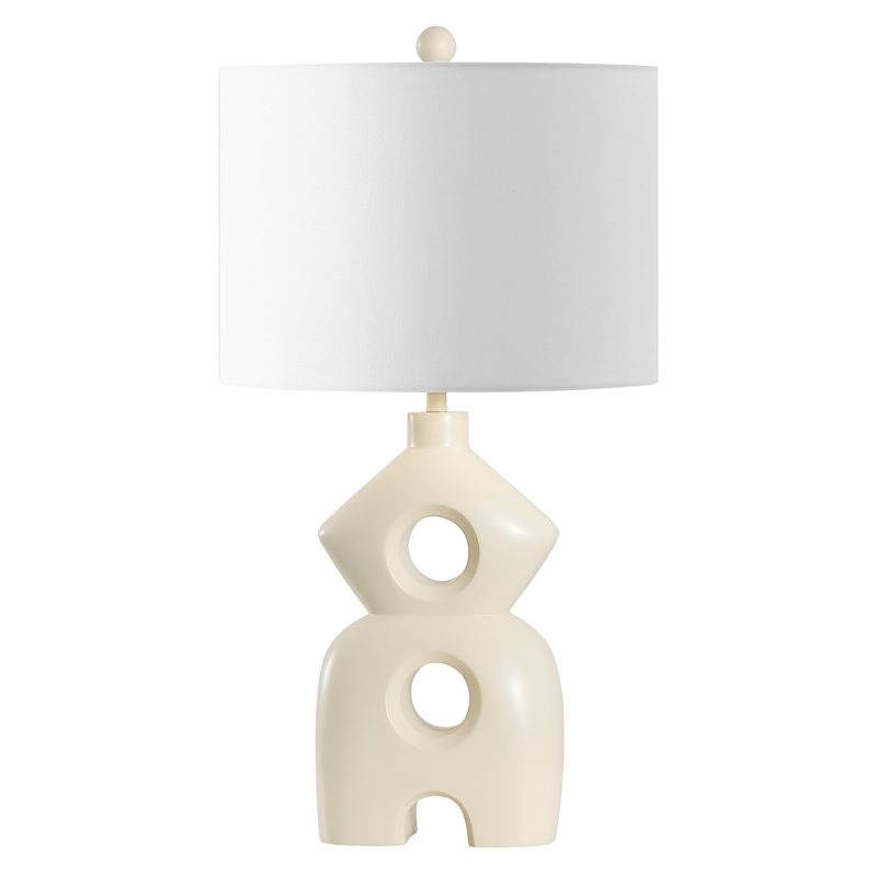 Safavieh Era Resin Table Lamp in Cream