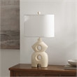 Safavieh Era Resin Table Lamp in Cream
