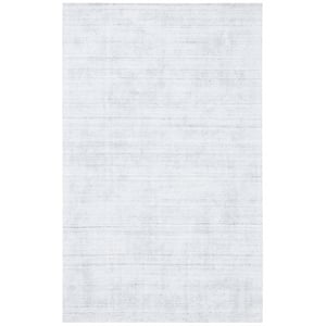 Safavieh Mirage 5'-0&quot x 8'-0&quot Cotton Hand Loomed Rug in Ivory / Silver
