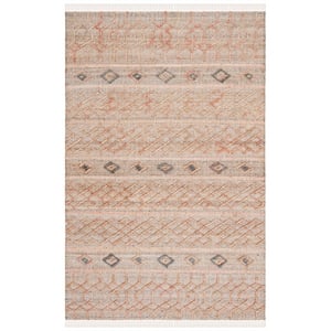 Safavieh Natural Fiber 8'-0&quot x 10'-0&quot Jute Hand Loomed Rug in Natural / Rust