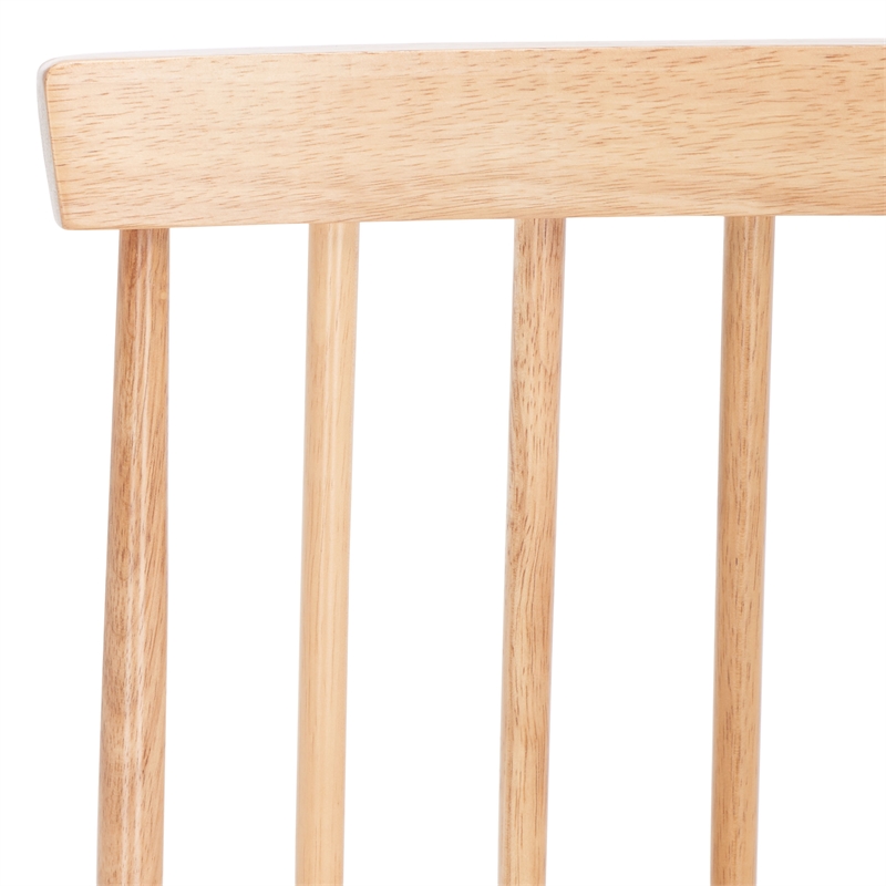 Safavieh May Wood Counter Stool in Natural