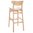 Safavieh Thaxton Wood Bar Stool  in Natural
