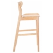 Safavieh Thaxton Wood Bar Stool  in Natural