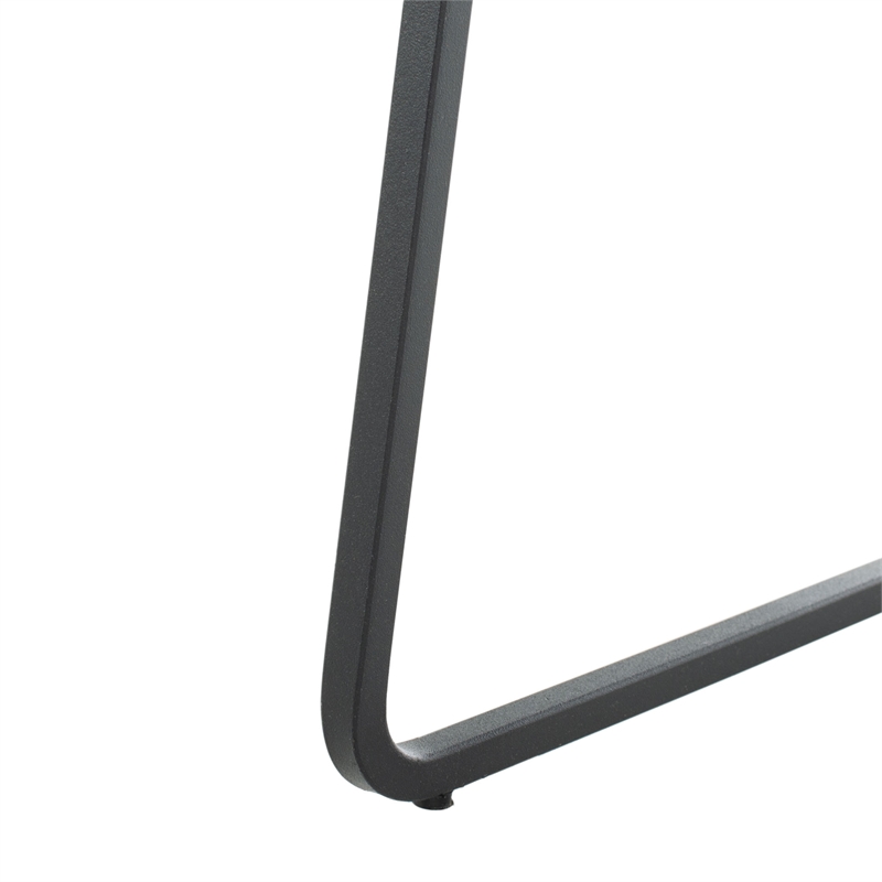 Safavieh Masami Wood and Metal Counter Stool in Gray / Black