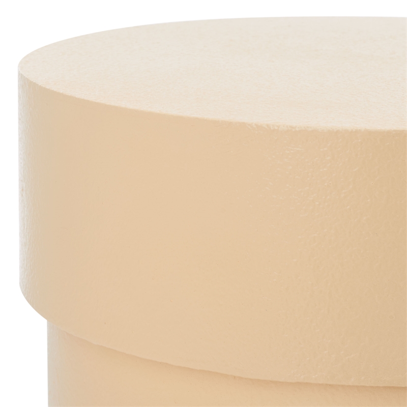 Safavieh Tyce Wood Accent Table in Cream